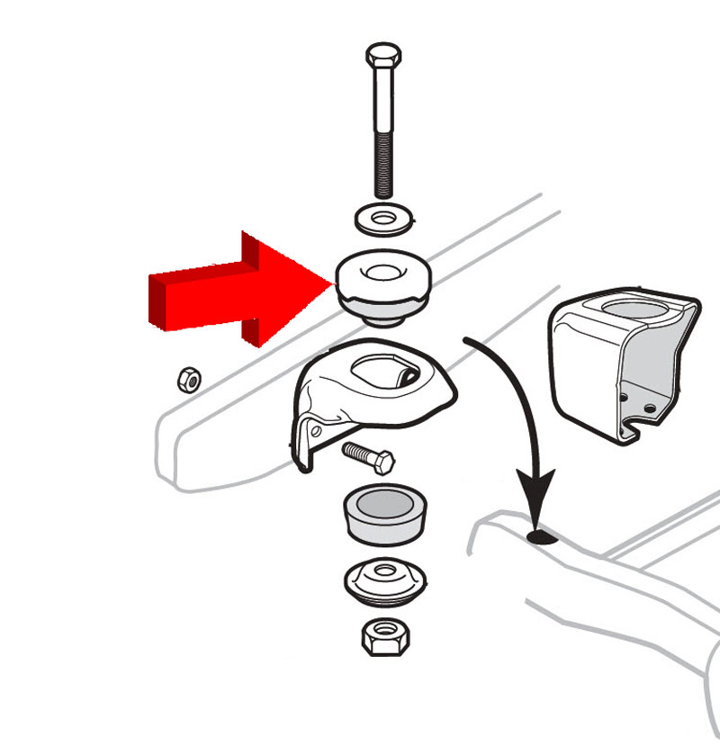 www.us-parts-online.de - RAHMENGUMMI